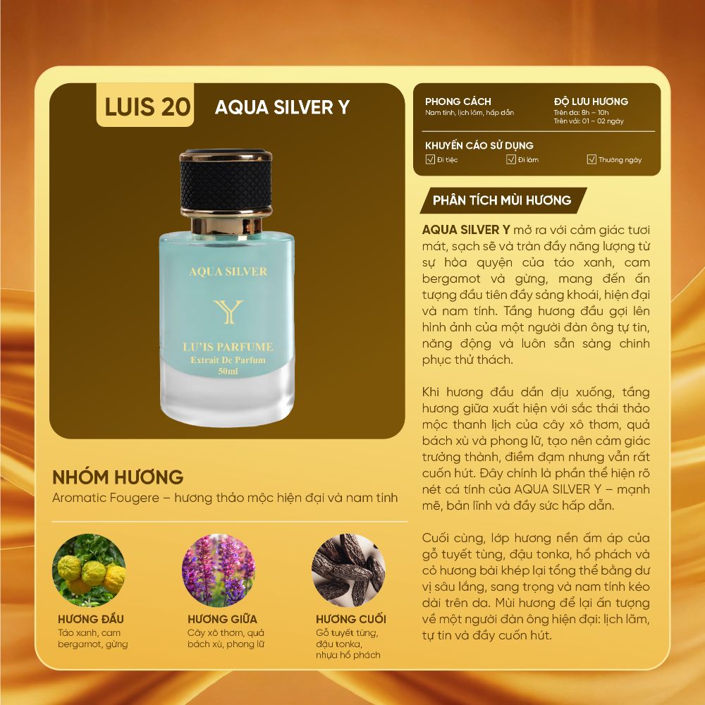 Aqua Silver Y 50ml Aqua Silver Y 50ml